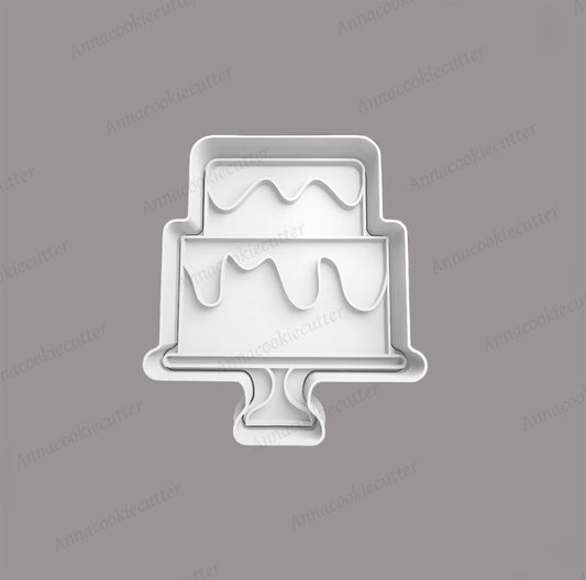 Torta Buon Compleanno Formina Tagliabiscotti Cookie Cutter Compleanno Stampo 8cm