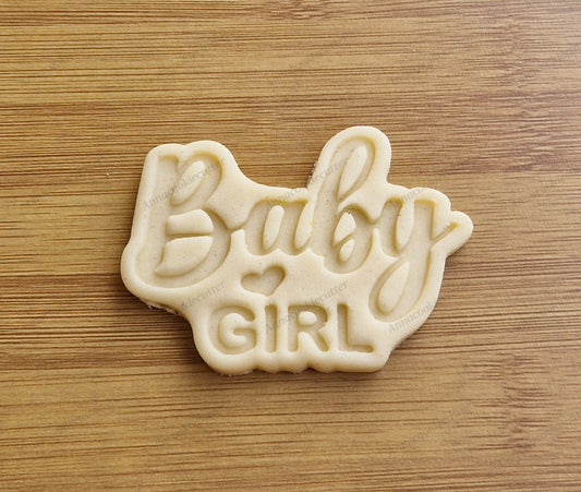 Formina per Biscotti Baby Girl Cookie Cutter Battesimo Nascita Baby Shower