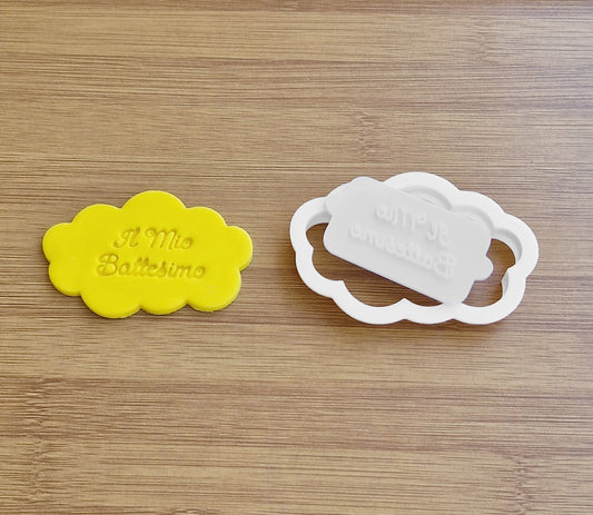 Il Mio Battesimo Formina Per Biscotti Bomboniere Tagliabiscotti Cake Design 7 cm