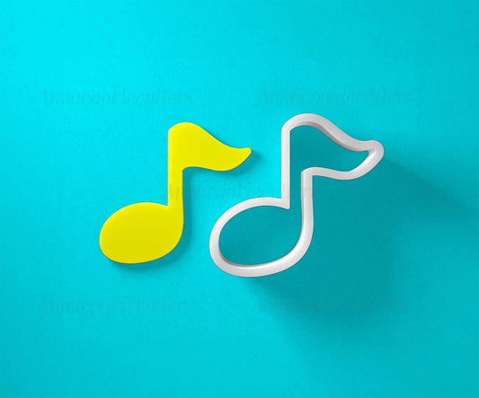 Tagliabiscotti Singola Ottava Nota Formine per Biscotti Note Musicali
