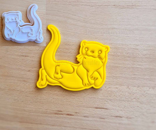 Tagliabiscotti Lontra Formina per Biscotti Divertente Decorazione Torte