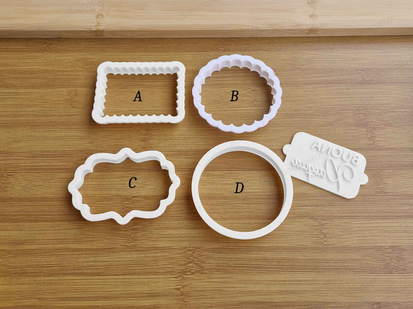 Timbro Buona Pasqua Formine Per Biscotti Frame Tagliabiscotti Idea Regalo 7 cm