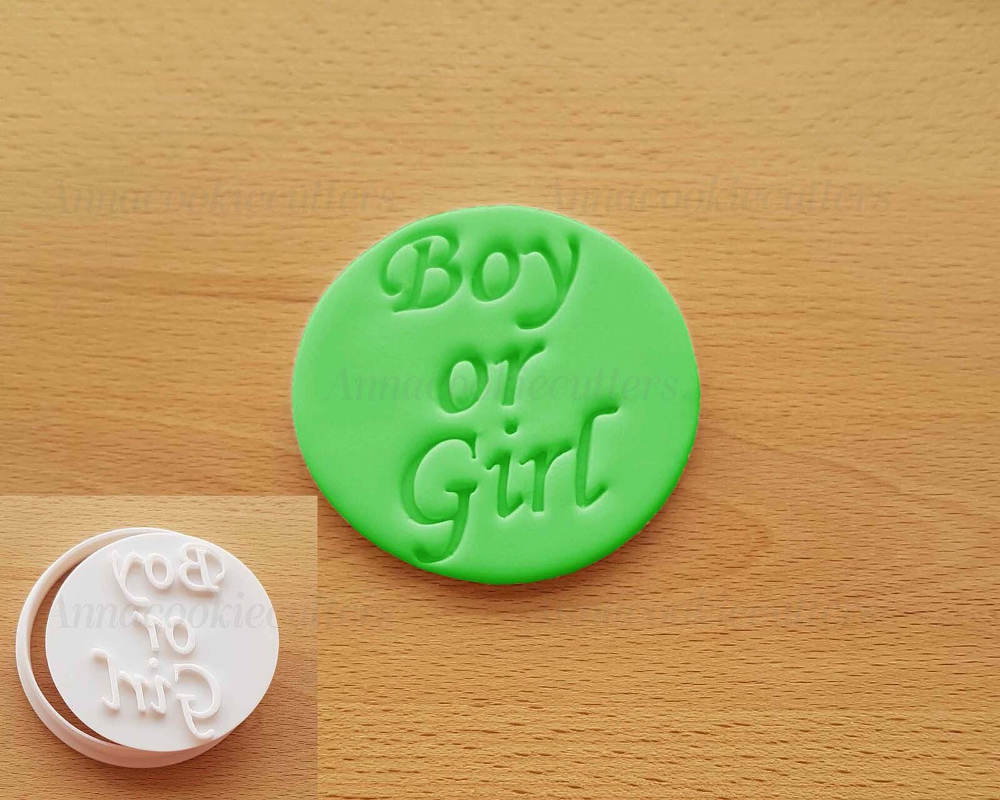 Boy or Girl Baby Shower Nascita Formina Per Biscotti Cookie Cutter