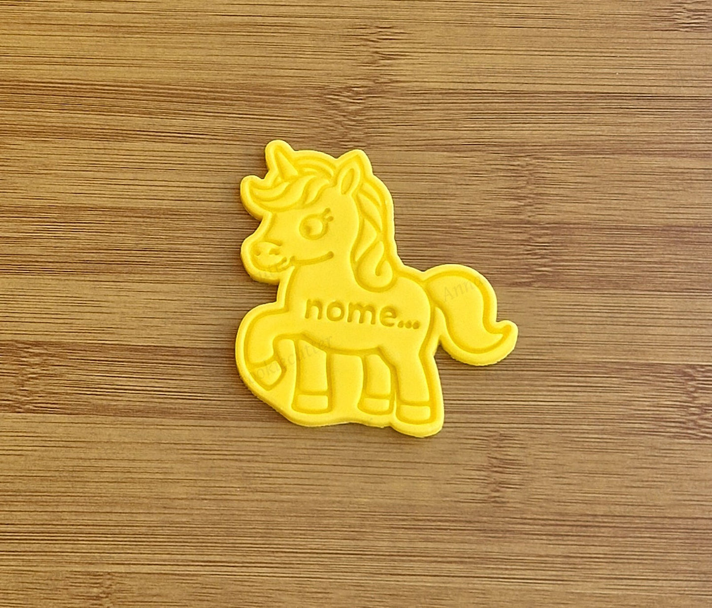 Formina Per Biscotti Unicorno Nome Personalizzato Cookie Cutter Feste Compleanno