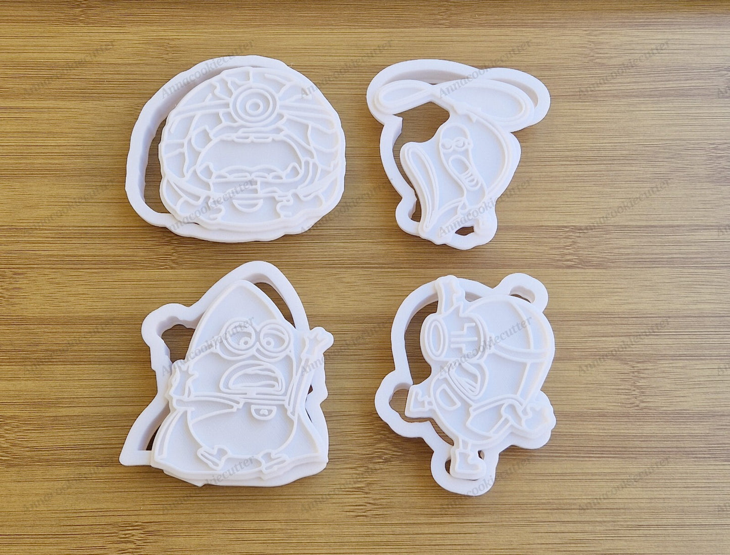 Formine Per Biscotti Mega Minions Tagliabiscotti Cattivissimo Me 4 Cookie Cutter