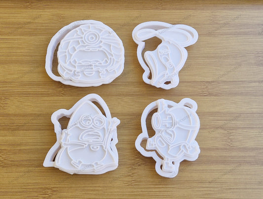 Formine Per Biscotti Mega Minions Tagliabiscotti Cattivissimo Me 4 Cookie Cutter