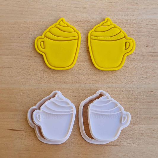 Tagliabiscotti Set Tazze di Crema al Caffè Formine Per Biscotti Cake Design