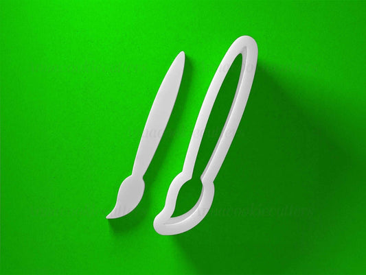 Tagliabiscotti Pennello per Artista Formina Per Biscotti Cake Design