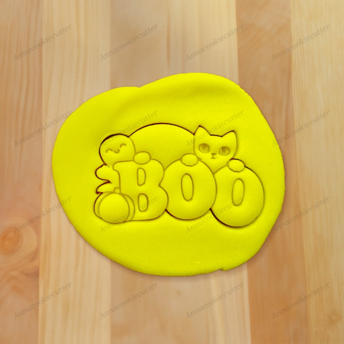 Formina per Biscotti Boo Gattino Zucca Tagliabiscotti Fantasma Cookie Cutter