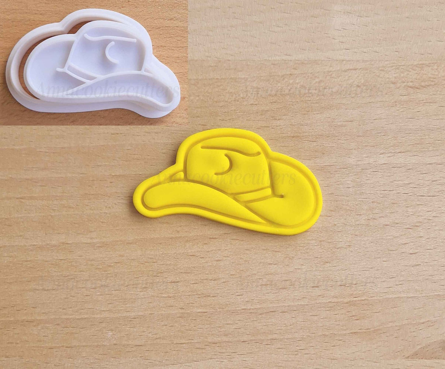Tagliabiscotti Cappello da Cowboy Set Regalo Compleanno Formina per Biscotti