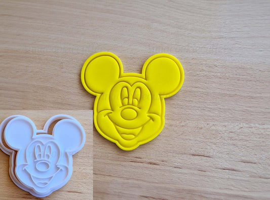 Tagliabiscotti Topolino Formina Per Biscotti Mickey Stampi Cookie Cutter 8 cm