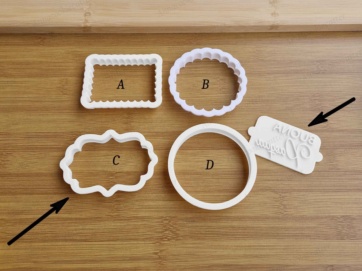 Timbro Buona Pasqua Formine Per Biscotti Frame Tagliabiscotti Idea Regalo 7 cm