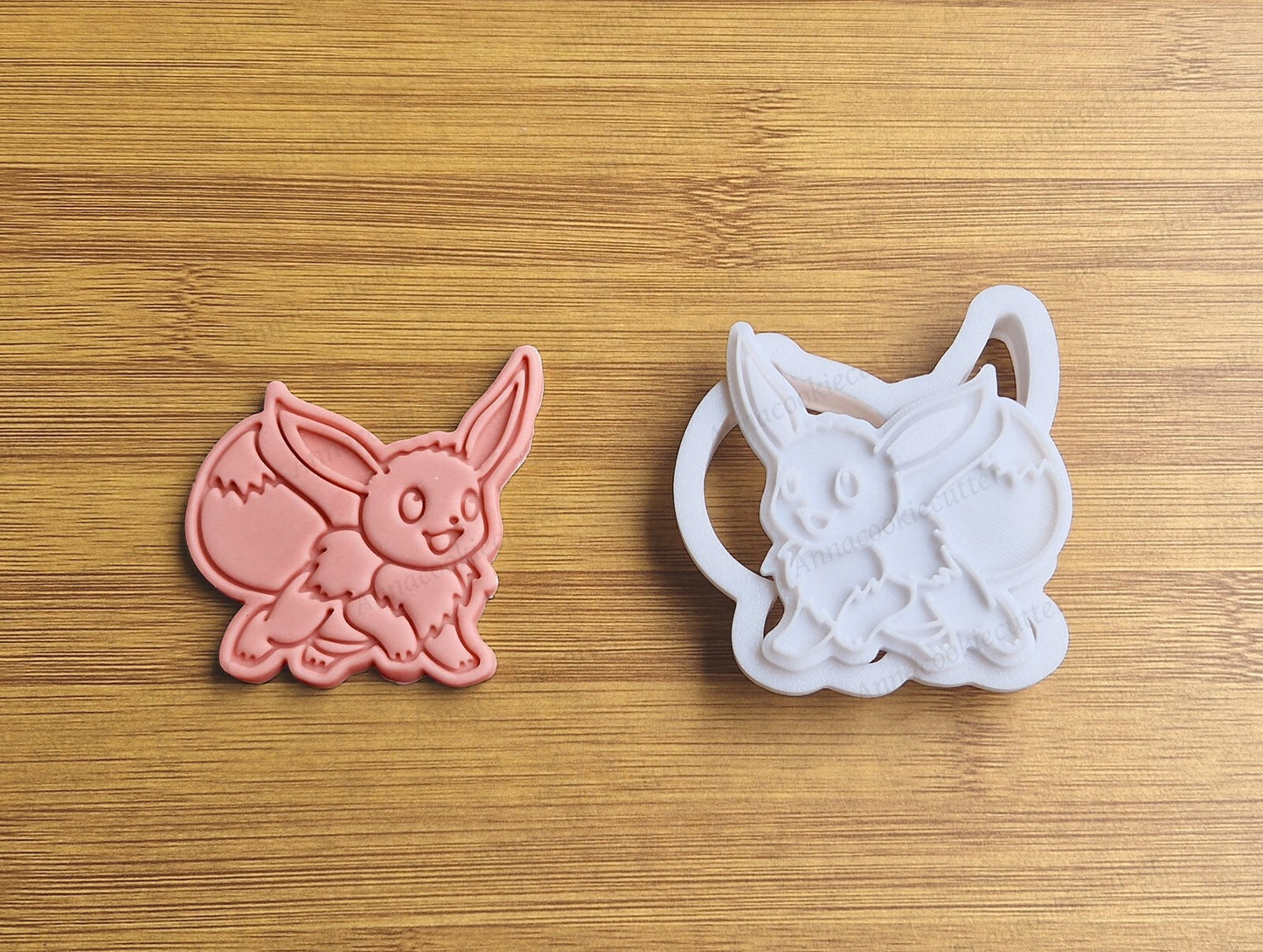 Tagliabiscotti Set Pokémon Pikachu Evee Squirtle Jigglypuff Charmander Bulbasaur