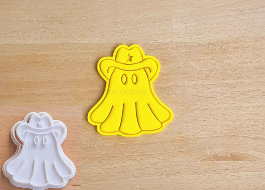 Fantasma Cowboy di Halloween Tagliabiscotti Zucca Formina Per Biscotti