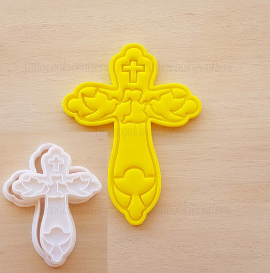 Santa Croce Comunione Ragazza Formina Per Biscotti Tagliabiscotti Cookie Cutter