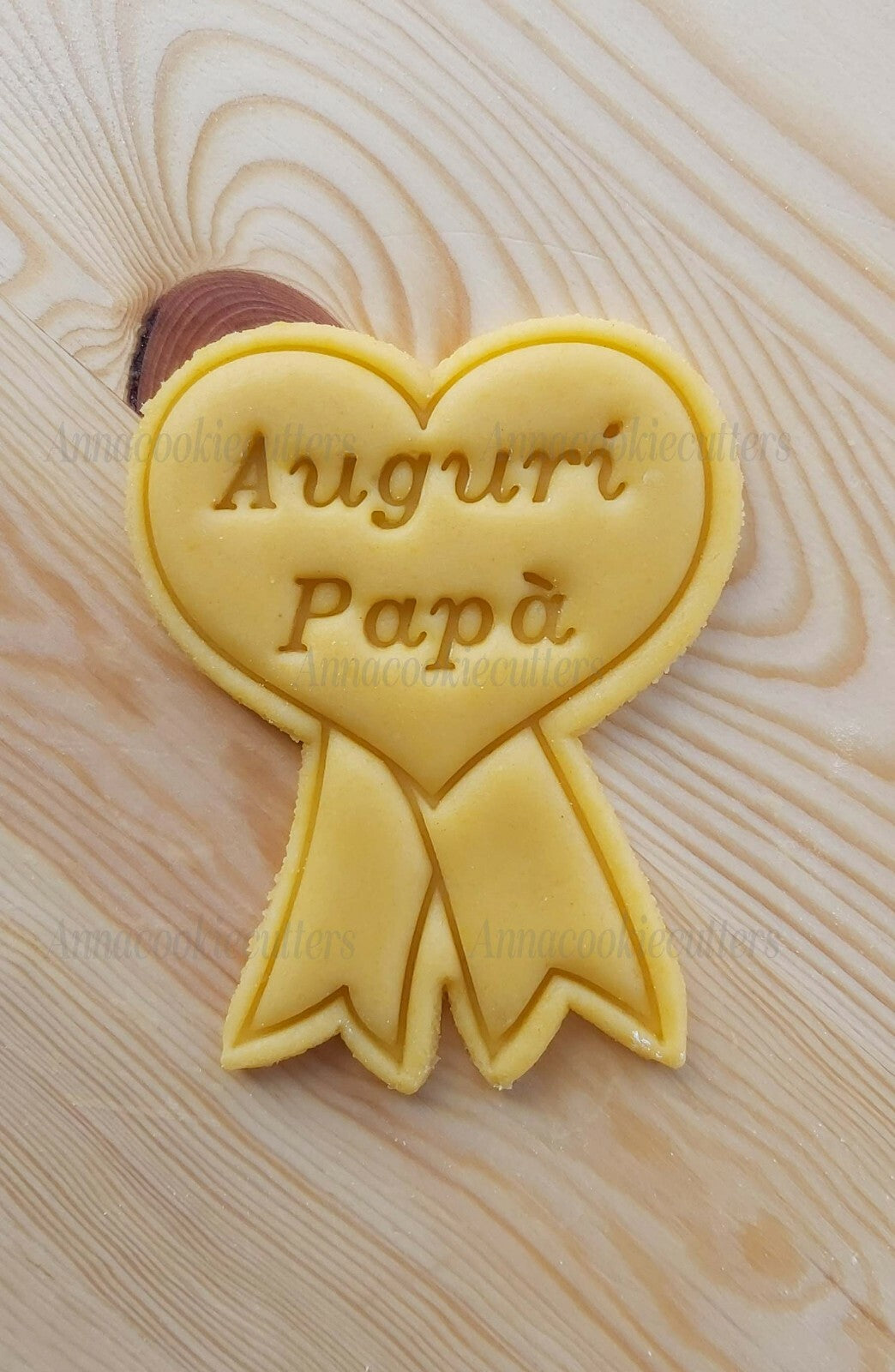 Festa Papà Medaglia A Forma Di Cuore Formina Per Biscotti Stampino Cookie Cutter