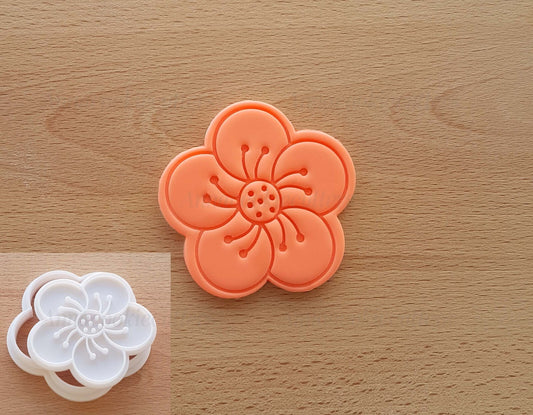 Formina Fiore per Biscotti Stampo Pasta Di Zucchero Tagliabiscotti Frolla 7cm