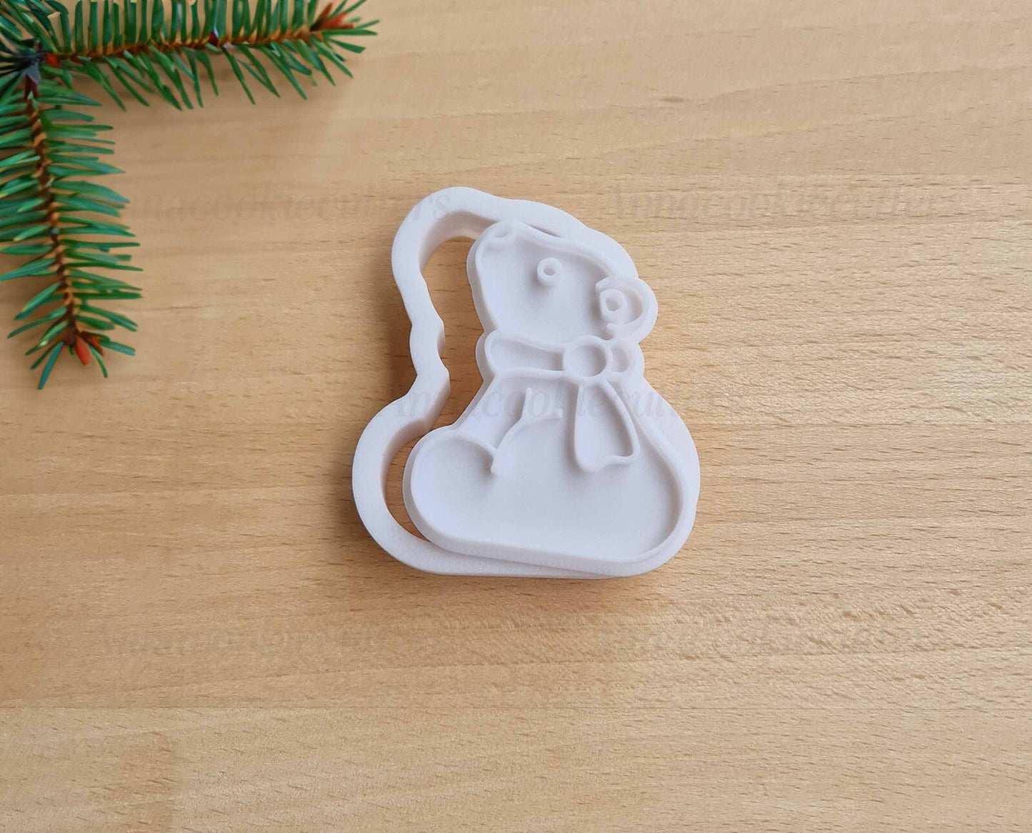 Tagliabiscotti Orso Polare Formina per Biscotti Natale Inverno Set Taglierine