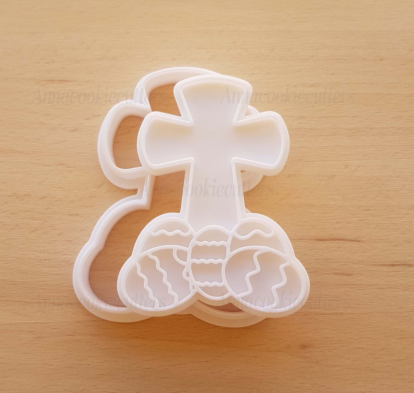 Croce Pasquale Formina Per Biscotti Stampo Uova Di Pasqua Taglia biscotti 8x6 cm