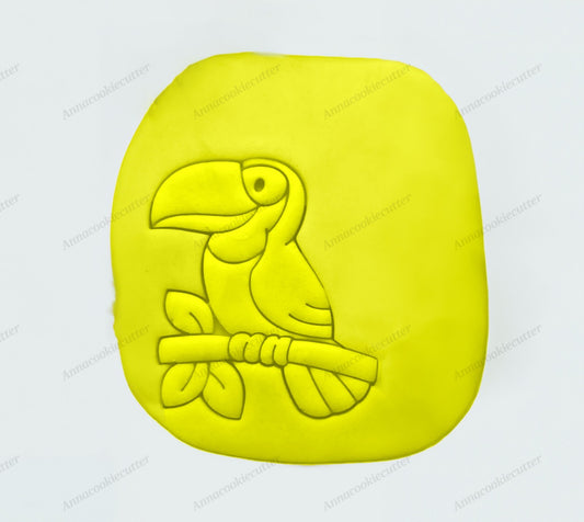 Formina per biscotti Tucano Tagliabiscotti Uccello Esotico Cookie Cutter