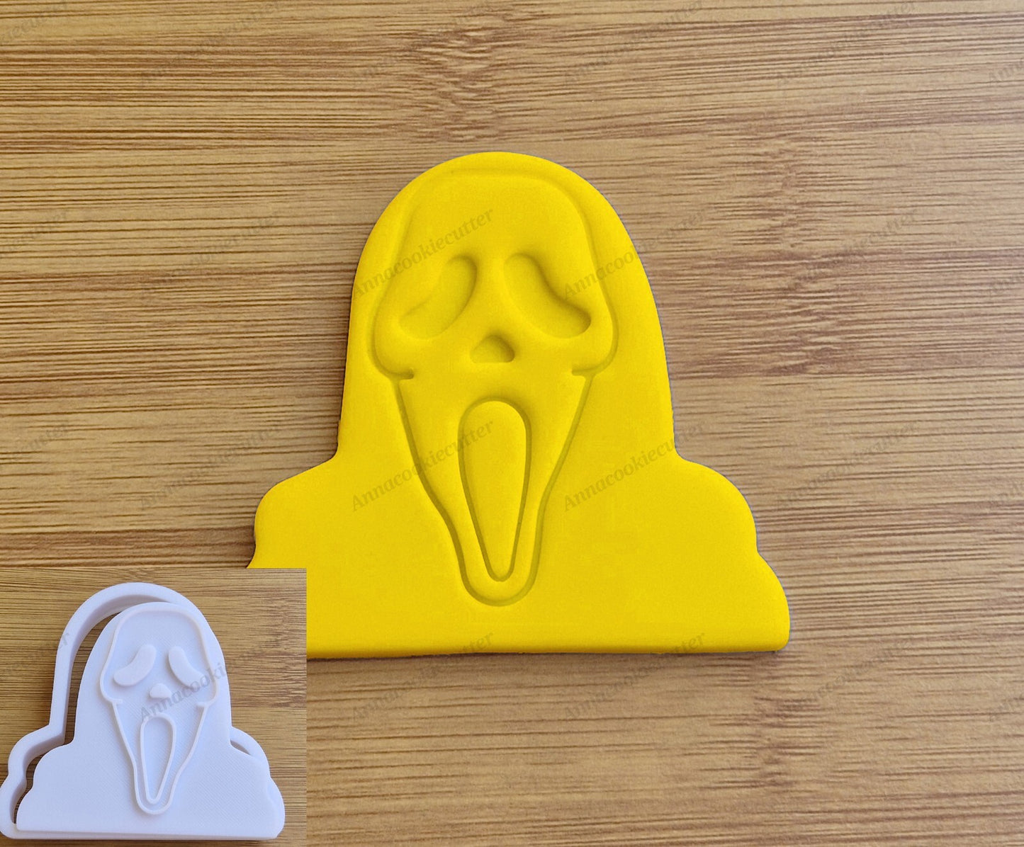 Formina Taglia biscotti Ghost Face Scream Cookie Cutter Halloween