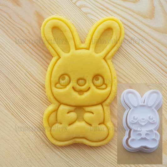 Formina Coniglio Di Pasqua Stampino Per Biscotti Formine Cookie Cutter 6x10 cm