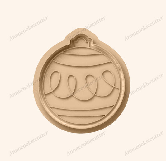 Formina Taglia Biscotti Pallina Di Natale Cookie Cutter Decorazioni Natalizie