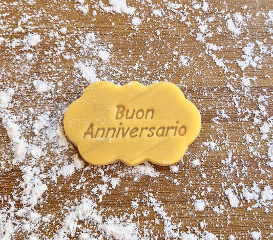 Formina Taglia Biscotti Buon Compleanno Cookie Cutter Anniversario Idea Regalo