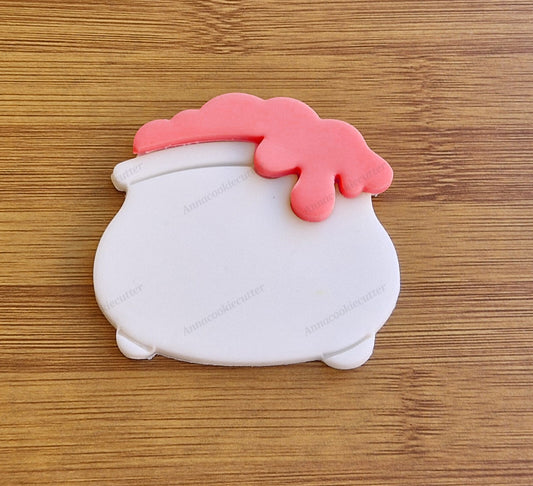 Formina per Biscotti Calderone Tagliabiscotti Halloween Cookie Cutter Spettrale