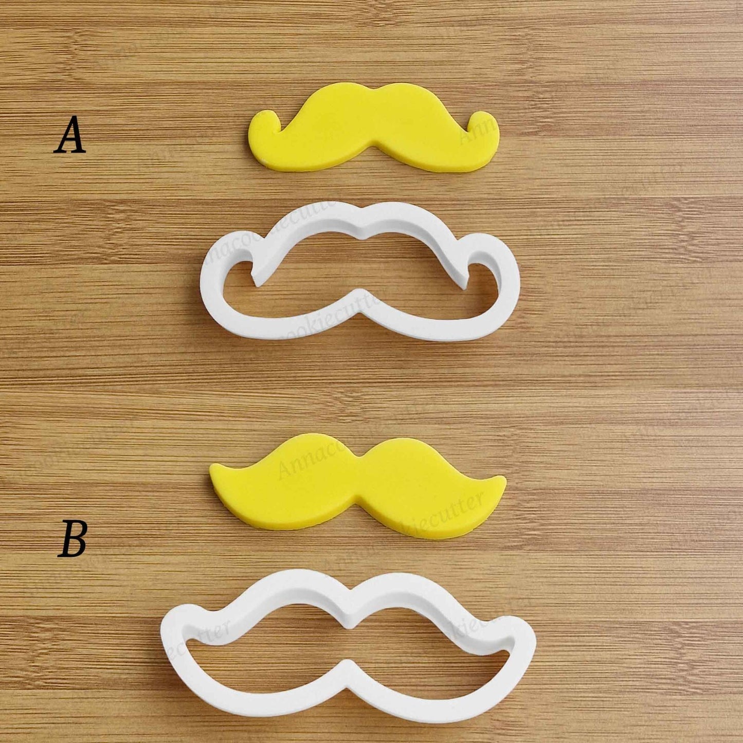 Baffi Festa Del Papà Formine Biscotti Cookie Cutter Tagliabiscotti Idea Regalo