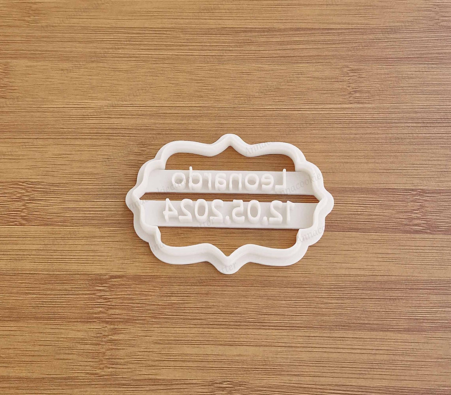 Cornice Nome Personalizzato Formine Per Biscotti Compleanno Comunione Battesimo