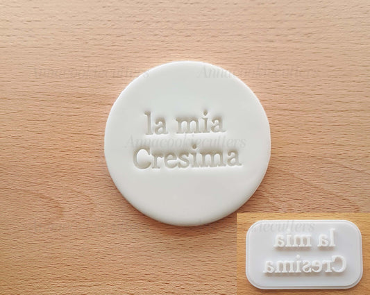 La Mia Cresima Solo Il Timbro Per Biscotti Tagliabiscotti Cookie Cutter