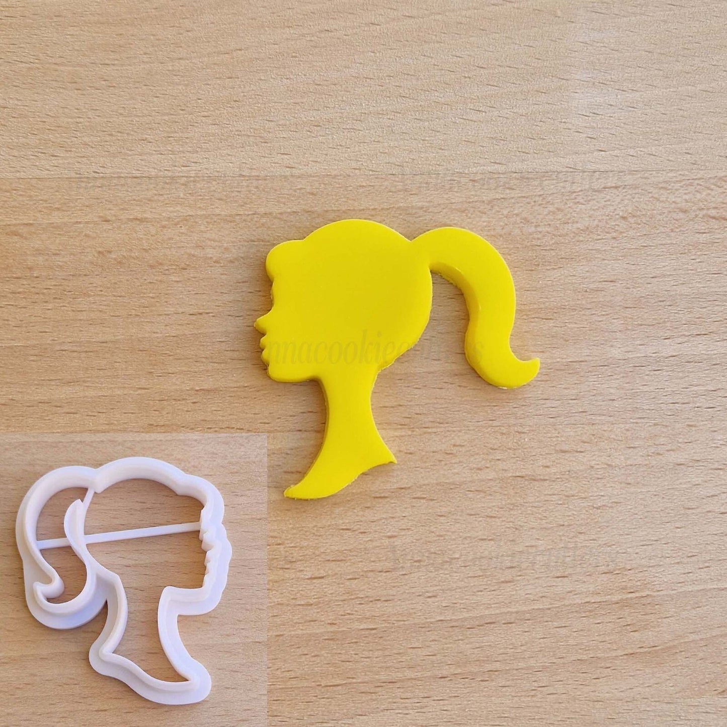 Barbie Set Tagliabiscotti 5,5 cm Formine Per Biscotti Cookie Cutter Cake Design