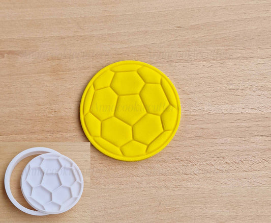 Tagliabiscotti a Forma di Pallone da Calcio Formina per Biscotti Cookie Cutter