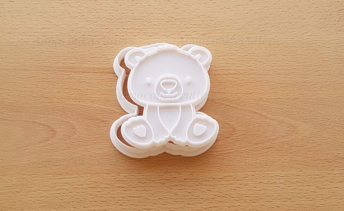 Orsetto Battesimo Formina Orsacchiotto Stampino Biscotti Nascita Cookie Cutter