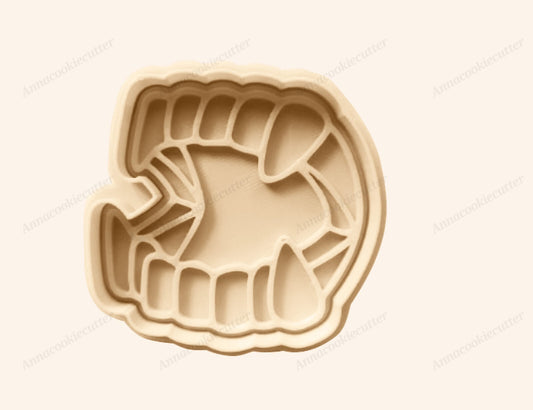 Formina Taglia biscotti a Forma di Denti Vampiro Cookie Cutter Dracula Halloween