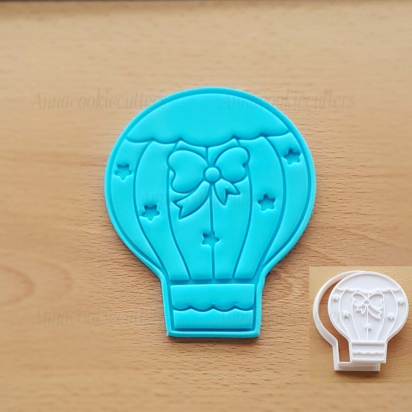 Mongolfiera Formina Per Biscotti Battesimo Hot Air Balloon Stampo Cookie Cutter