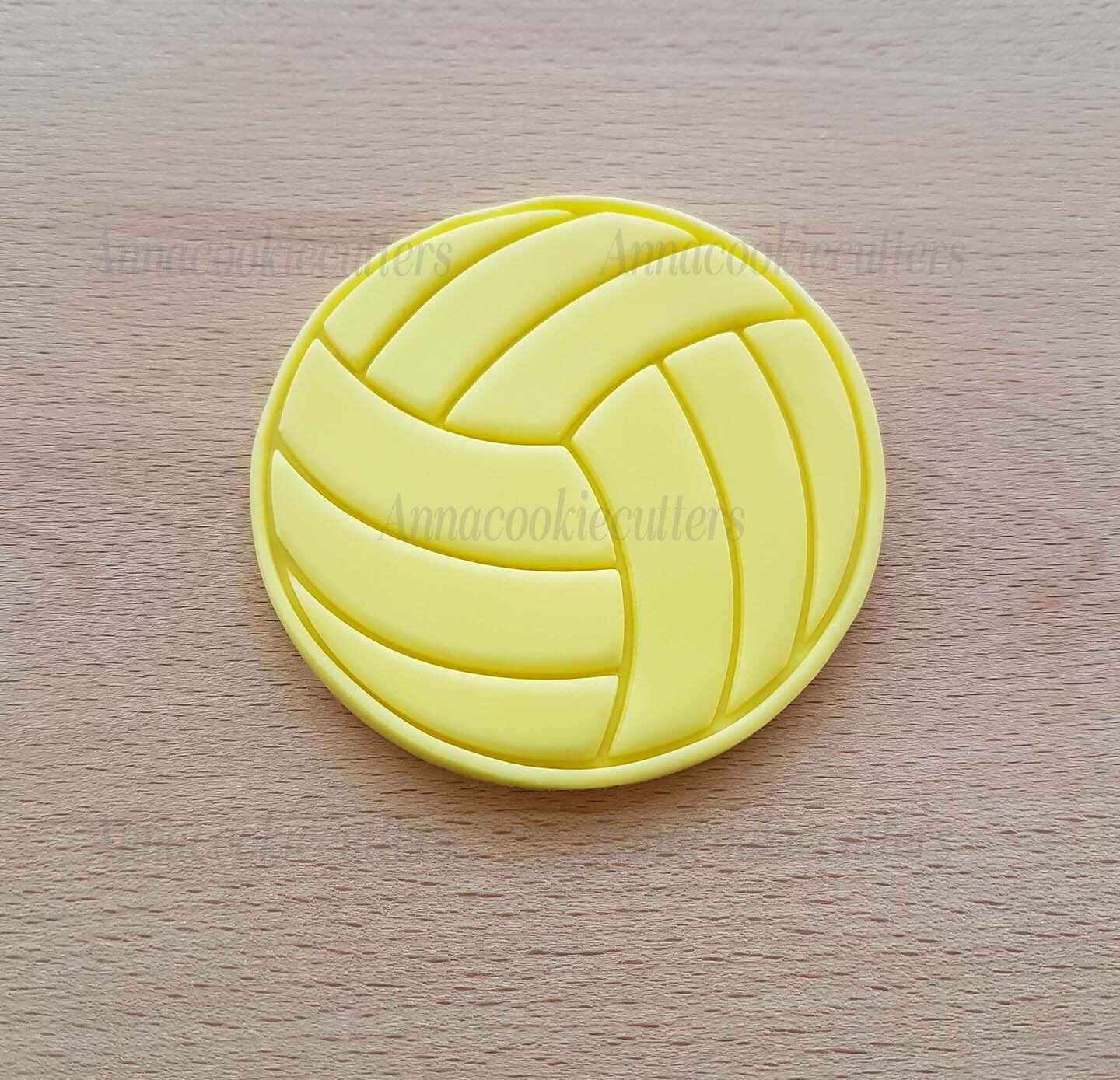 Formina Per Biscotti Pallone Pallavolo Stampo Frolla Pasta Zucchero