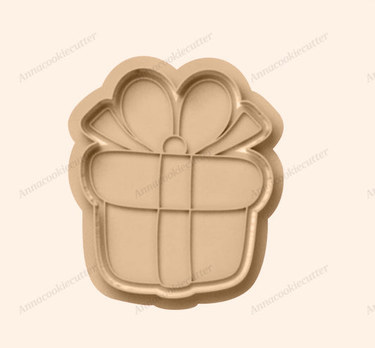 Pacco Regalo di Natale Formina Taglia Biscotti Cookie Cutter Natalizie