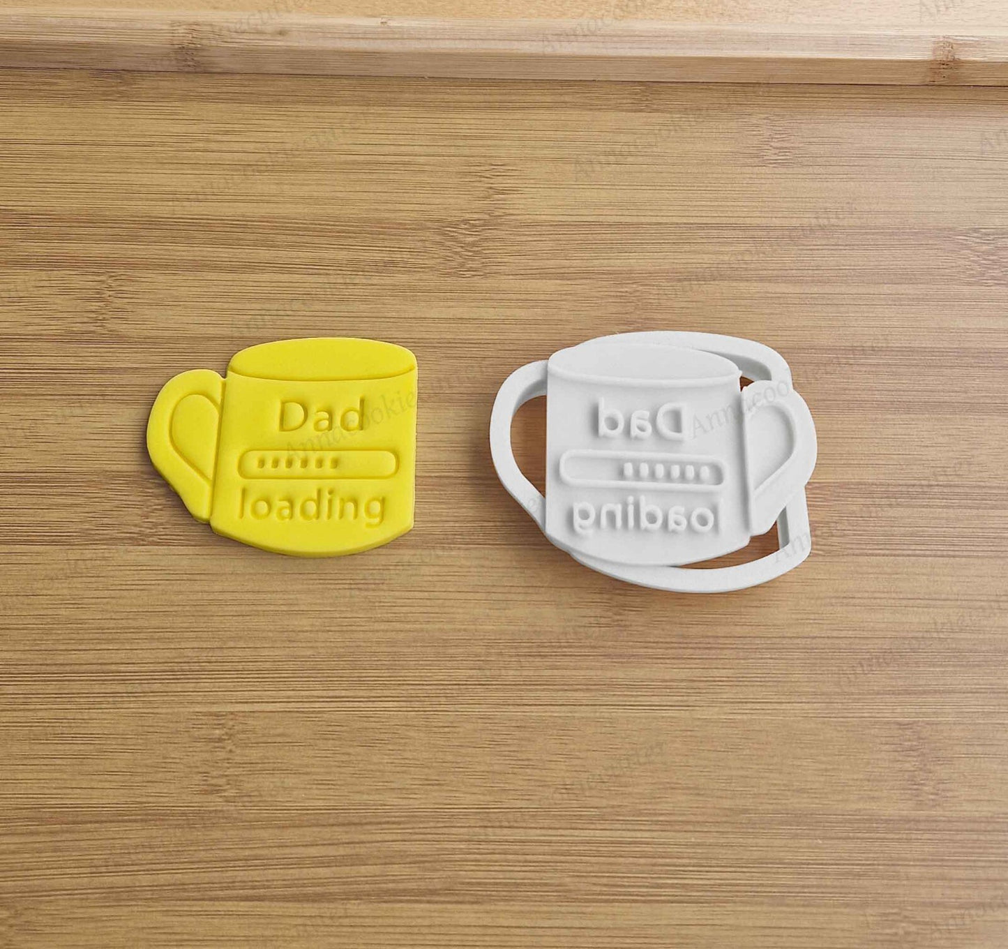 Festa Del Papà Tazza Formina Per Biscotti Stampino Cookie Cutter