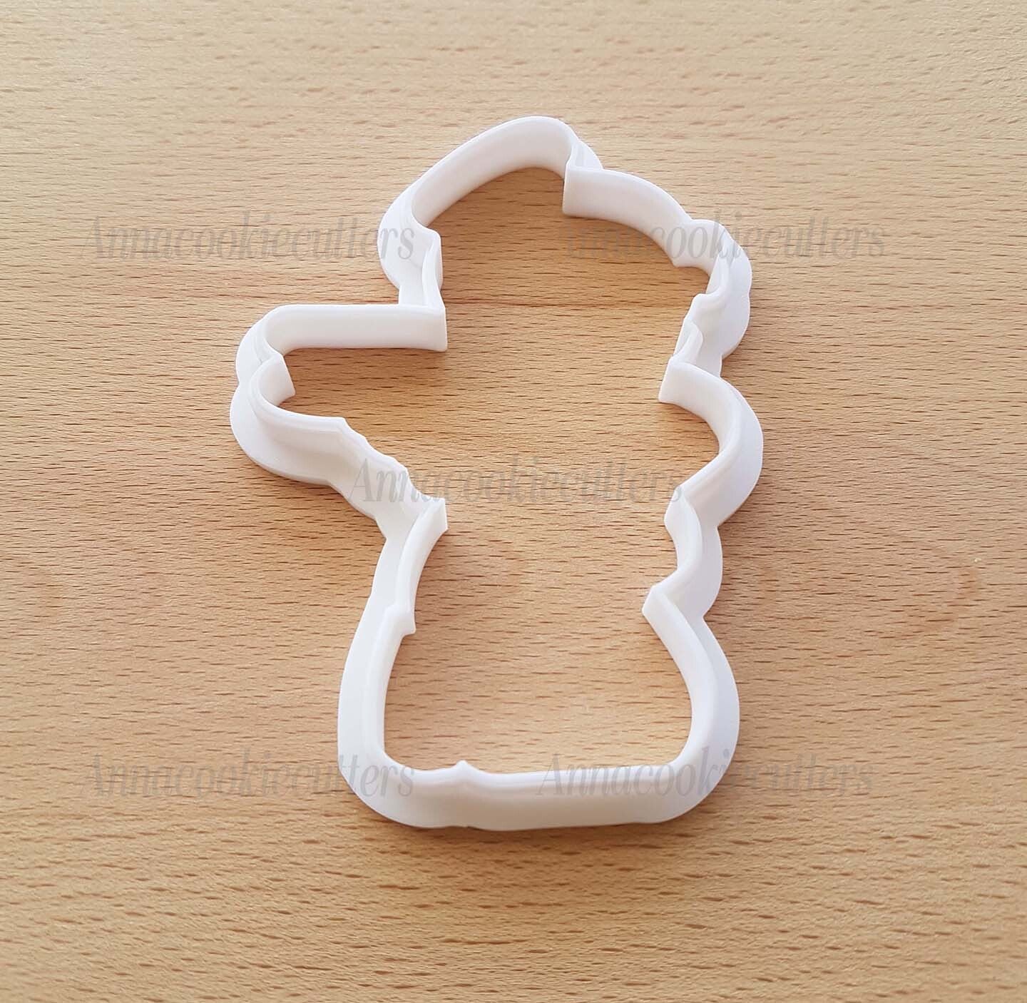 Comunione Angelo Stampino Tagliabiscotti Formina Cookie Cutter 10x6 cm