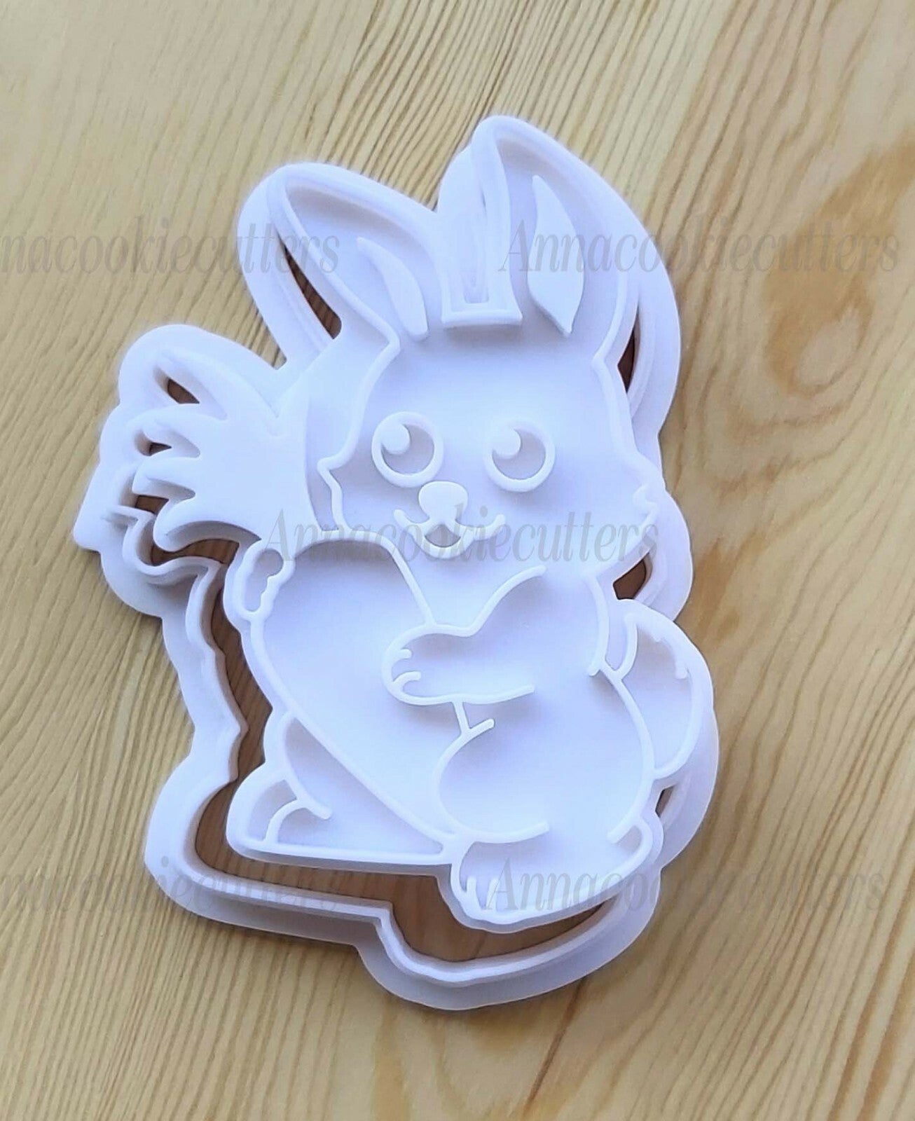 Stampino Coniglio Di Pasqua Formina Per Biscotti Formine Cookie Cutter 7x10 cm