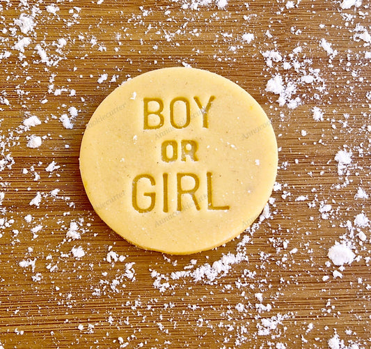 Boy or Girl Baby Shower Nascita Formina Per Biscotti Cookie Cutter