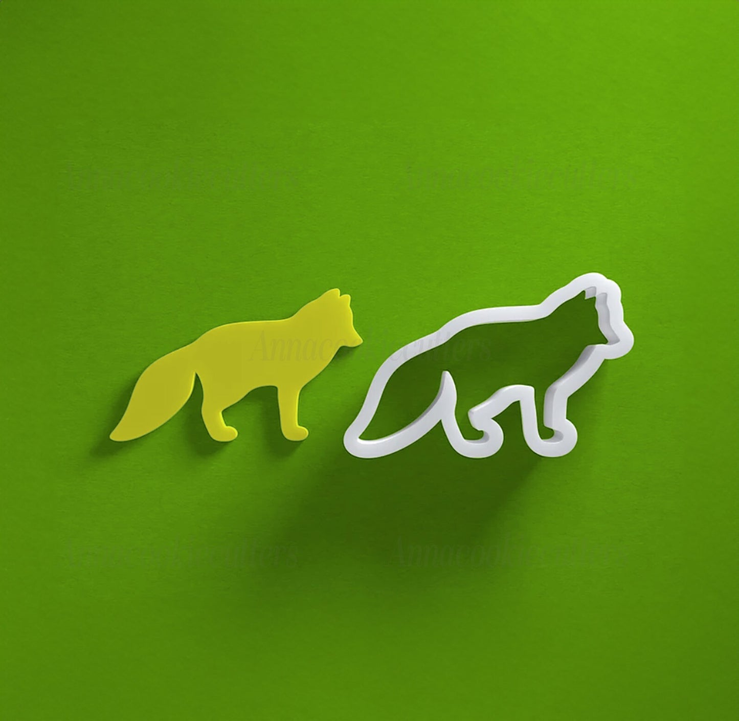 Volpe Tagliabiscotti Formina per Biscotti Animali Solo Cutter