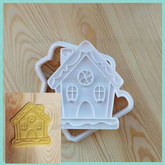 Casa Pan Di Zenzero Formina Per Biscotti Pasta Zucchero Frolla Cookie Cutter 8x9