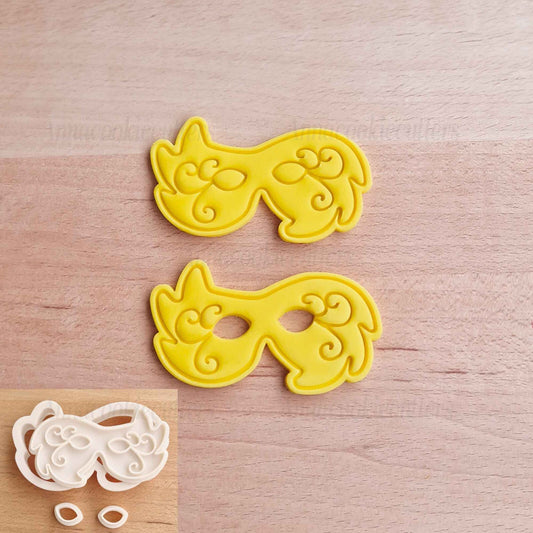 Maschera Carnevale Formina Per Biscotti Stampino Pasta Zucchero Tagliabiscotti