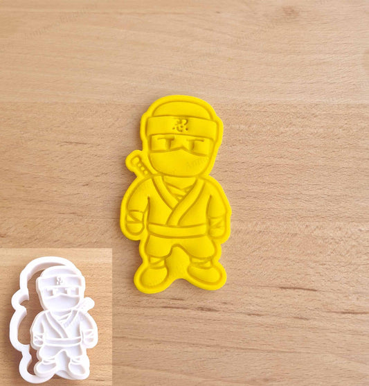 Stumble Guys Ninja Taglia Biscotti Formine Compleanno Cake Design Cookie Cutter