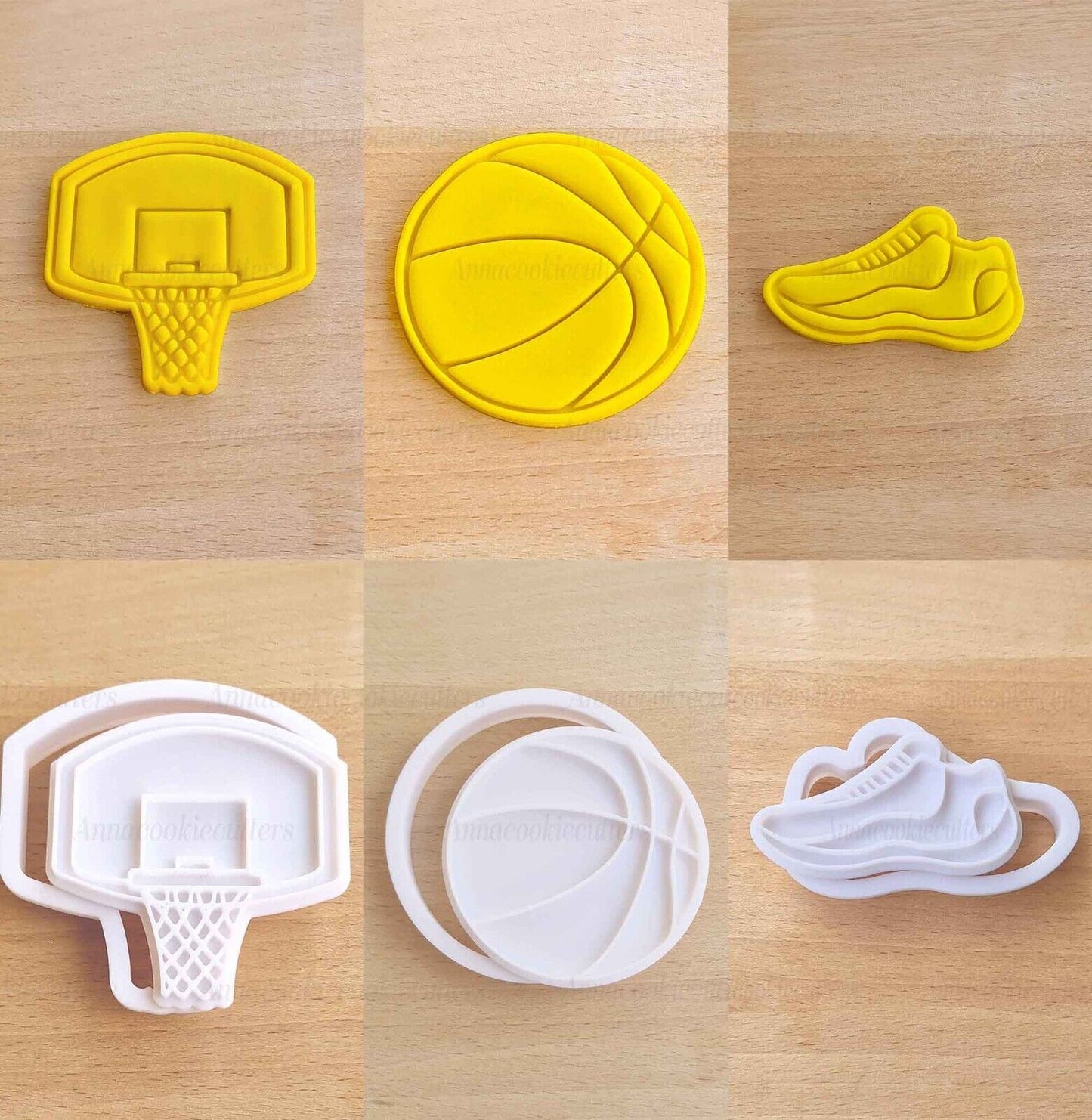 Canestro da Basket Tagliabiscotti Set Pallacanestro Formina Per Biscotti Scarpa