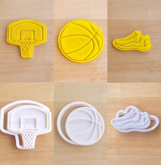 Canestro da Basket Tagliabiscotti Set Pallacanestro Formina Per Biscotti Scarpa