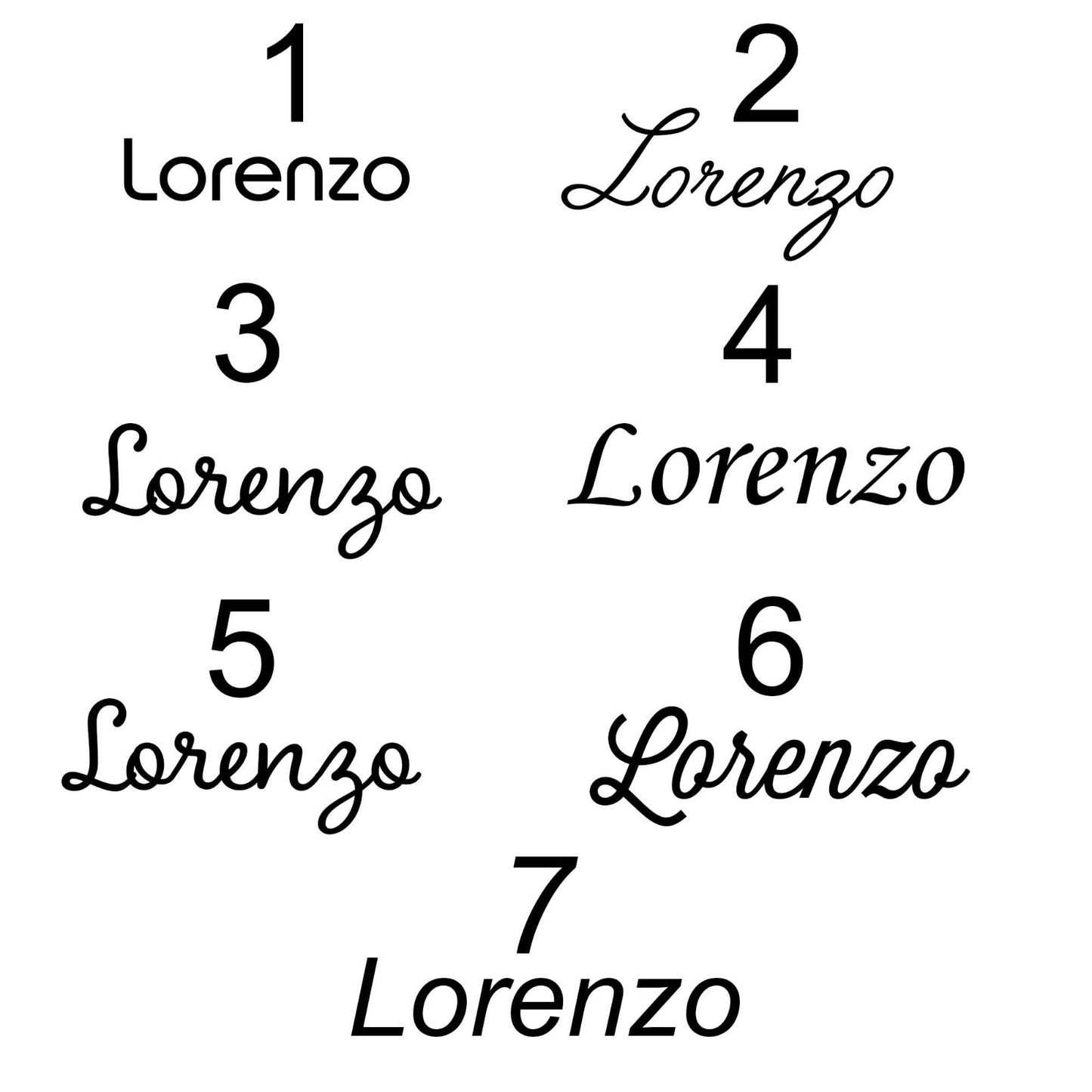 Tagliabiscotti Nome Personalizzabili Font Diversi Formine Per Biscotti 7x5 cm